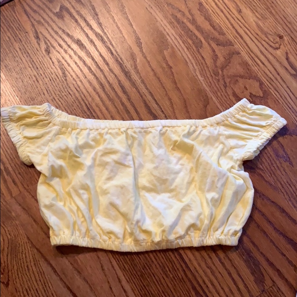 Crop Off the Shoulder Top
